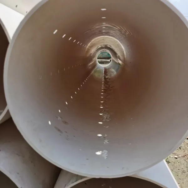 Perforated drainag pipe french drain pipe pvc pipe 50 -250 - Image 2