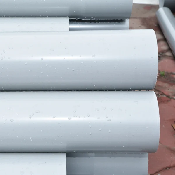 Heat Resistant PVC-U tube thin-walled Tube UPVC industry plastics pipes - Image 2