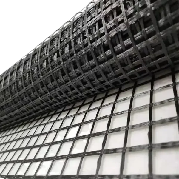 100KN Glass Fiber Geogrid /Basalt Reinforcing biaxial geogrid /Fiberglass Geogrid
