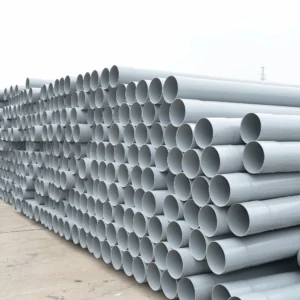 Heat Resistant PVC-U tube thin-walled Tube UPVC industry plastics pipes
