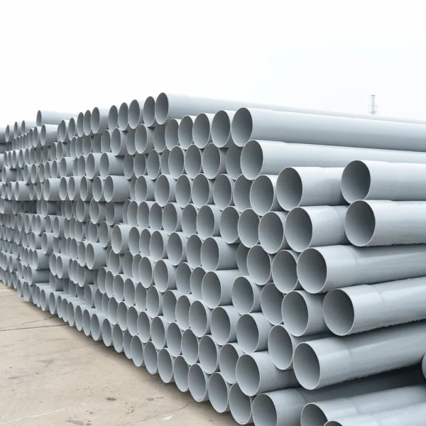 Heat Resistant PVC-U tube thin-walled Tube UPVC industry plastics pipes