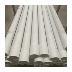Poly Vinyl Chloride PVC Sewer Pipe with belled end 3" 4" 6 inch