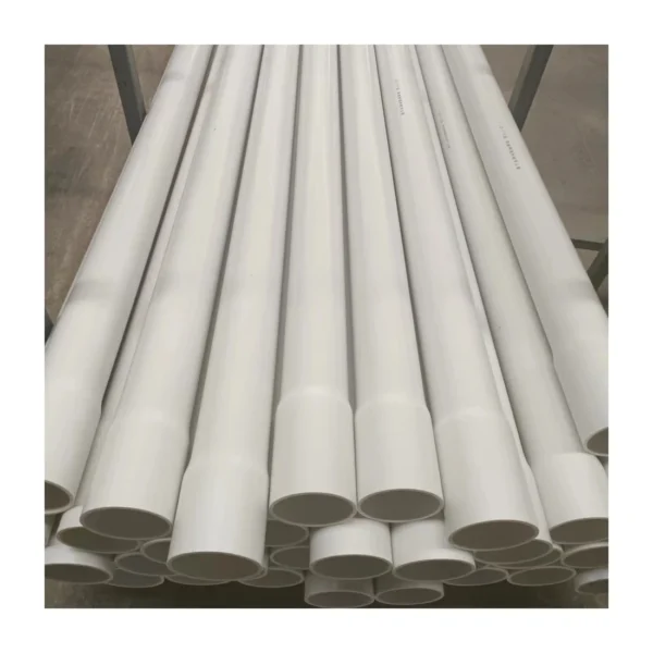 Poly Vinyl Chloride PVC Sewer Pipe with belled end 3" 4" 6 inch