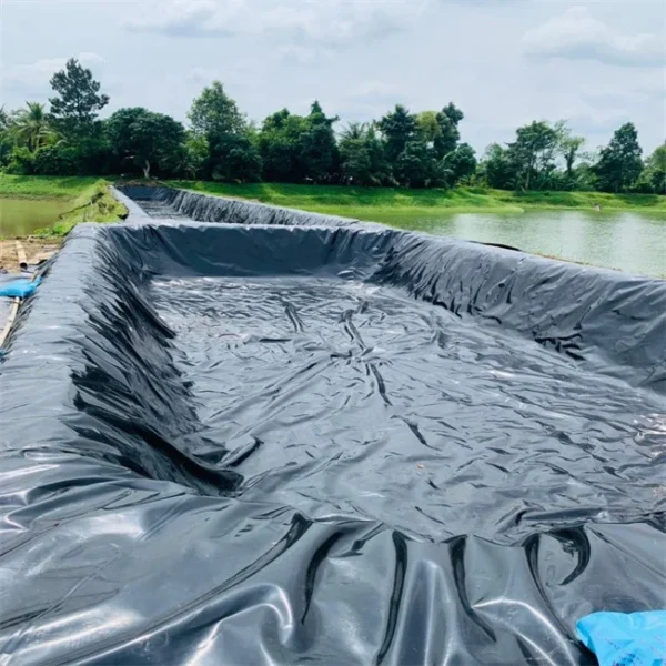 500 Micron geomembrane Landfill Cover 1mm Impermeable Hdpe Geomembrane Liner With High Geotechnical Reinforcement Performance - Image 3